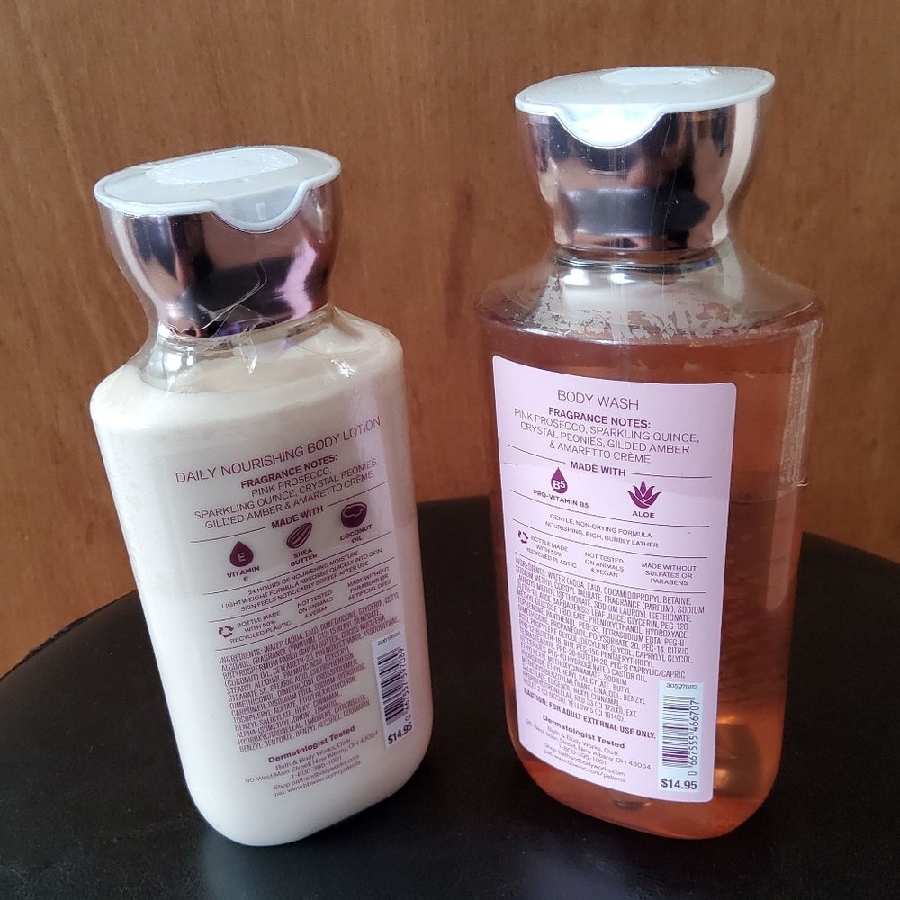 🔥Bath & Body Works A Thousand Wishes Body Wash and Lotion Set🔥 - Picture 2 of 4
